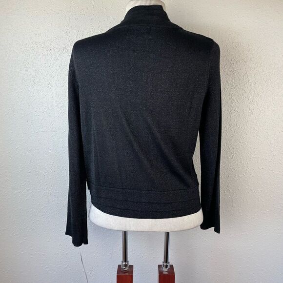 NWT Ronni Nicole Black Cardigan Sweater Size L - Picture 4 of 7